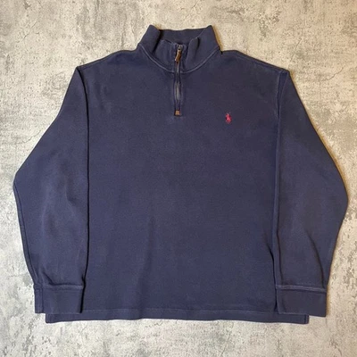 Ralph Lauren Q-Zip blue cotton size XXL Quality nice quality material. - Image 1 of 4