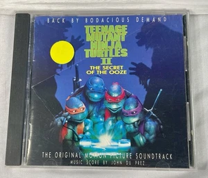 Teenage Mutant Ninja Turtles 2 Secret of the Ooze CD Movie Soundtrack TMNT - Picture 1 of 4