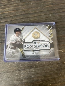 Toppa Topps Update MLB Postseason 2018 logo prodotto Carlos Correa #PSL-CC - Foto 1 di 2