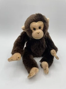 Ganz Webkinz Signature Chimpanzee Plush WKSS2007 10" Monkey Brown Chimp NO CODE - Picture 1 of 9