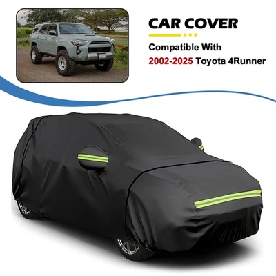 Car Protector For 2002-2025 Toyota 4Runner Waterproof 4-Season Car Full Cover - Изображение 1 из 4