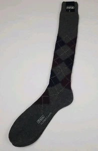 Vintage Polo Ralph Lauren Kaschmir Argyle Muster Socken selten Deadstock neu mit Etikett RL L - Bild 1 von 5