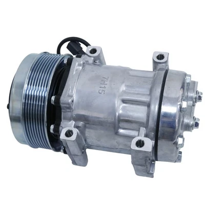 OEM SANDEN 7H15 4095 AC COMPRESSOR FOR CATERPILLAR PN 320-1291 - Image 1 of 4