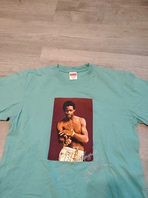 Supreme t shirt small green blue Al green Teal Crew Neck Short Sleeve - Image 1 of 4