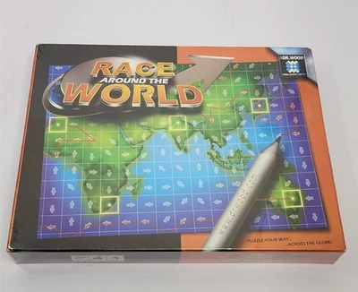 Race Around The World Board Game Brand New Sealed The Dr. Wood Challenge Centre - Image 1 of 2
