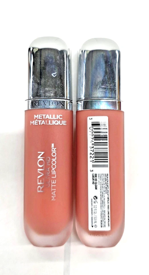 (2 Pack) Revlon Ultra HD Lip MATTE LIPCOLOR METALLIC - 690 HD GLEAM - Image 1 of 1
