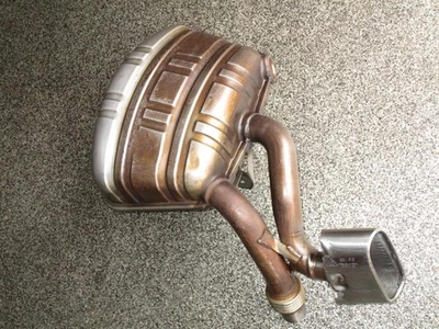 Silenciador de escape Porsche 911 997 Carrera 2005 3,6 L lado del conductor OE Foto 1 de 4