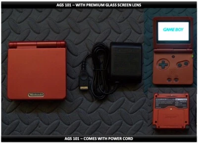 Nintendo Game Boy Advance GBA SP System AGS 101 Brighter Screen Pick Solid Color - Image 1 of 2