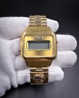 1977 Bulova Quartz Illinois Bell Men's Gold-Tone Watch Untested for Repair (872)