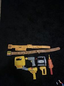 VINTAGE KIDS POWER TOOLS LOT, INCLUDING FISHER PRICE, STANLEY, POWRSOUND,& MORE!