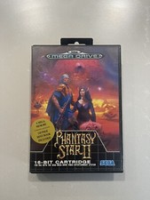 Rare Phantasy Star 2 For Sega Megadrive With Manual