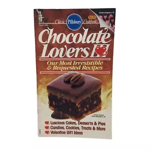Pillsbury Chocolate Lovers III 3 Classic Cookbook Recipe Booklet Vintage 1988 - Imagen 1 de 8