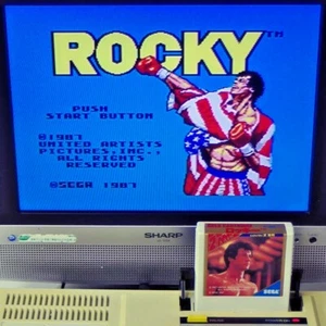 ROCKY Boxing SEGA markIII Cart Only Japan Import MASTER SYSTEM mk3 mark3 NTSC-J - Picture 1 of 2