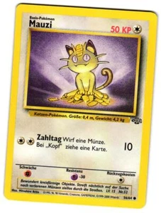 Pokemon Jungle Meowth #56/64 Common Lightly played - Bild 1 von 2