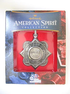 NEW Hallmark US American Spirit “Virginia” Yr. 2000 State Quarter Ornament - Picture 1 of 3
