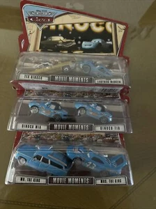 Pixar Cars Dinoco 6 Auto Combo Tex Lightning Mia Tia Mr & Mrs The King Movie Mmt - Bild 1 von 16