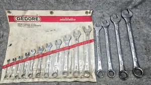 GEDORE 15 PC SAE Combination Wrench Set (1/4" to 1-1/4") (1 wrench is TRUECRAFT. - Picture 1 of 15