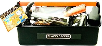 Коробка для инструментов и аксессуаров Jakks Pacific Black & Decker Junior от 3 лет 10 шт. - Изображение 1 из 3