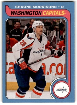 2008-09 O-Pee-Chee '79-80 Retro Shaone Morrisonn #28 Washington Capitals - Image 1 of 2