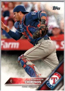 2016 Topps #464 Robinson Chirinos NM-MT Rangers - Picture 1 of 1