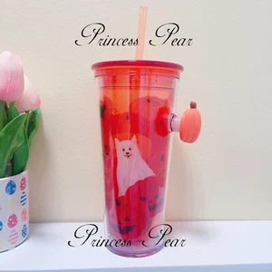 Starbucks Halloween Thailand 2022 Pumpkin Patch Cup Tumbler 16 oz (US SELLER) - Picture 1 of 10