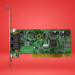 PCTel HSP56 56K PCI Sprach-/Fax-/Datenmodemkarte 56IPI + Treiber - Bild 1 von 6