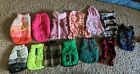 Lot Of 13 XXS And XS Girl/Boy Dog Clothes/Harness 