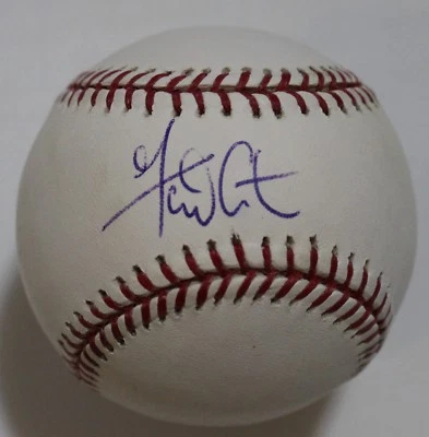 Pelota de béisbol autografiada por Garrett Atkins firmada por una sola firma  Foto 1 de 2