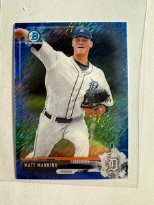 K159,320 - 2017 Bowman Chrome Mini Prospects Shimmer #BCP122 Matt Manning/150 - Picture 1 of 1