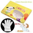 Fruit Plastic Clear Children Disposable Gloves Avoid Direct Touch Food