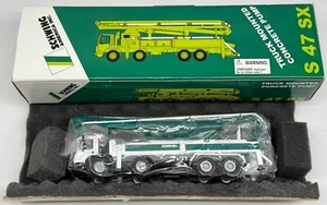 Vintage 1990’s SCHWING America Inc Truck Mounted Concrete Pump White Green NEW - Picture 1 of 14