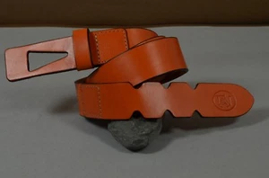 CINTURON 35 MM DE DISEÑO CON CIERRE FLECHA GENUINO CUERO DE DIFERENTES COLORES - Imagen 1 de 54
