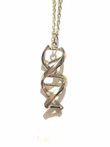 Grey's Anatomy Collana DNA Molecola Chimica Nichel Free Medicina Biologia Regalo - Picture 1 of 1