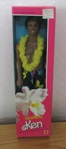 Vintage 1985 Tropical African American AA Ken Barbie Boyfriend NRFB Mattel #1022 - Bild 1 von 7