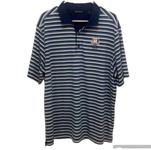 Cutter & Buck Ryder Cup Herren Poloshirt blau gestreift XL - Bild 1 von 7