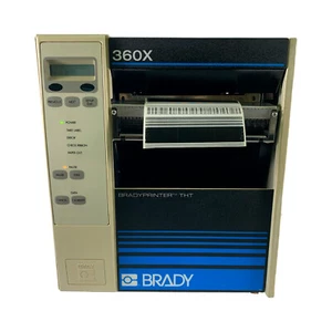 Brady 360X Z170-301-00400-12 Thermal Label Printer 300 dpi Cutter Rewinder - Picture 1 of 10