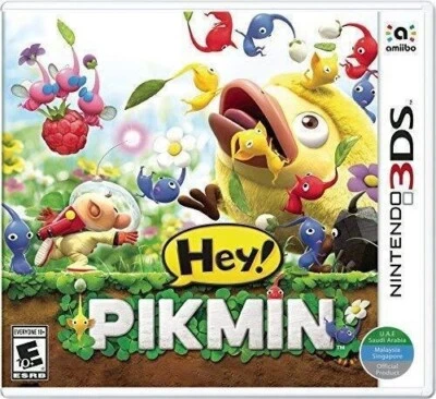 Hey! PIKMIN 3DS Brand New Game (2017 Action Platform Puzzle Side-Scrolling) - Image 1 of 3