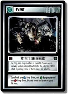 Activate Subcommands - First Contact - Star Trek CCG 1E - Imagen 1 de 1