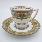 Mintons Plymouth Espresso Cup & Saucer Raised Dots Bone China England 1925