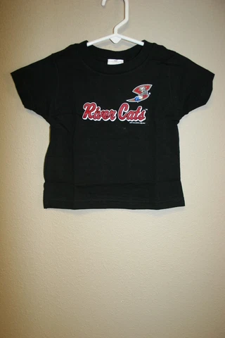 NEW Sacramento River Cats  MiLB AAA MINOR LEAGUE BASEBALL TEE T SHIRT 2T Toddler Cover