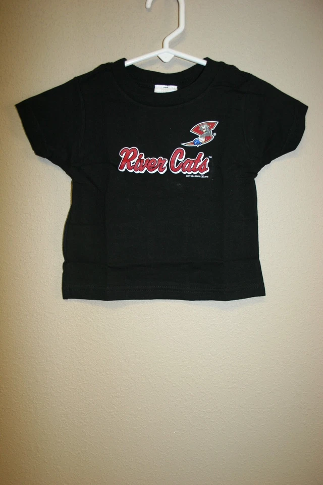 NUEVA CAMISETA DE BÉISBOL DE LIGAS MENORES AAA SACRAMENTO RIVER CATS MILB 2T Niño pequeño Foto 1 de 3