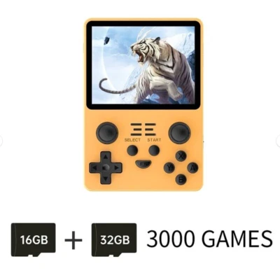 Powkiddy RGB20S 16GB + 32GB Handheld Gelb - Bild 1 von 4