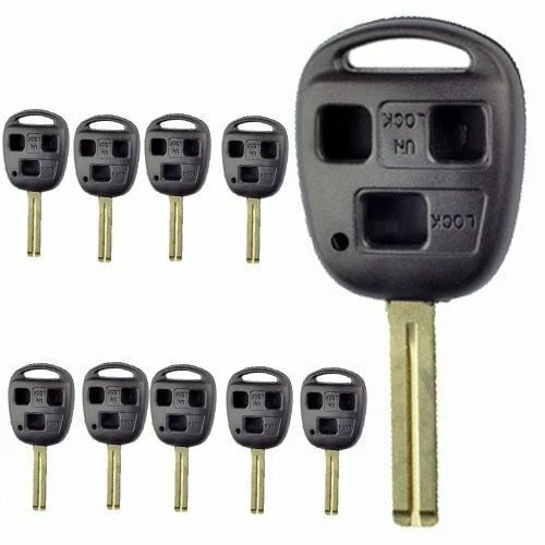 Carcasa de llave remota de 10 piezas para Lexus RX 300 RX350 3Bts llavero 42 mm Foto 1 de 4