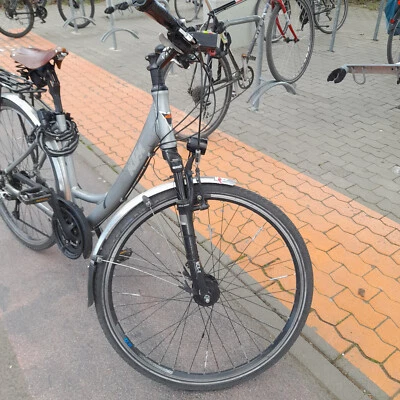 ktm fahrrad 28 zoll damen, schwarz, gebraucht - Bild 1 von 4