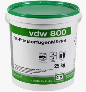 VDW 800 Fugenmörtel, Basalt, 25 Kg - Bild 1 von 7