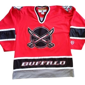 Buffalo Sabres 2000-06 KOHO Butterknife Trikot XL Rot 3rd Alt NHL Hockey Vintage - Bild 1 von 13