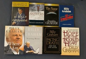 Billy Graham Books Lot of 8 Books - Bild 1 von 4
