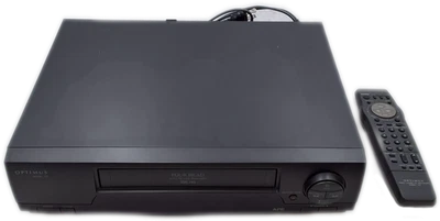 112 4 cabezales VHS VCR reproductor de casete de video grabadora con control remoto Foto 1 de 4