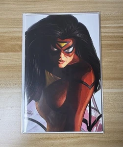 Spider-Woman #5 Marvel Comics 2020 Alex Ross variante senza tempo copertina Virgin - Foto 1 di 1