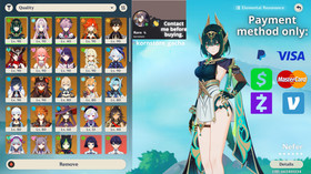 Genshin Impact AR 59 America - Mavuika - Nefer - Citlali - Durin - Raiden - Yae